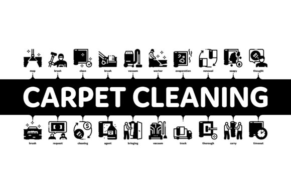 Carpet Cleaning Washing Service Minimal Design Guide