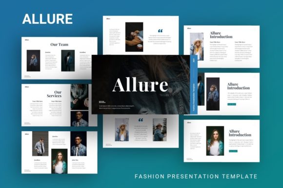 Elevating Visual Storytelling: Why Presentation Template - Allure Matters in Modern Business Communication