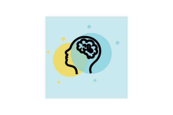 Flat Icon - Education Brain: Elevating Visual Communication for Modern Learning