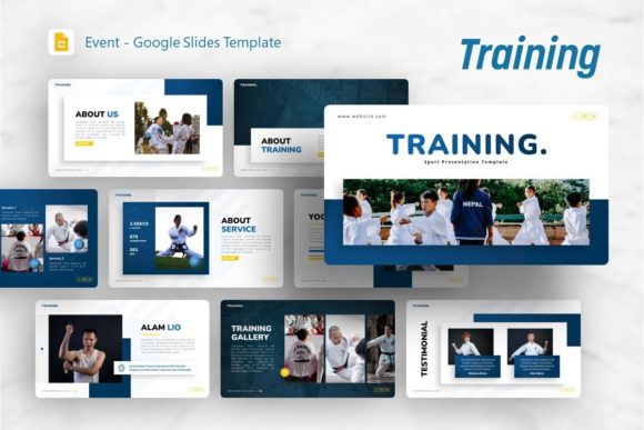 Google Slides Template for Training Success