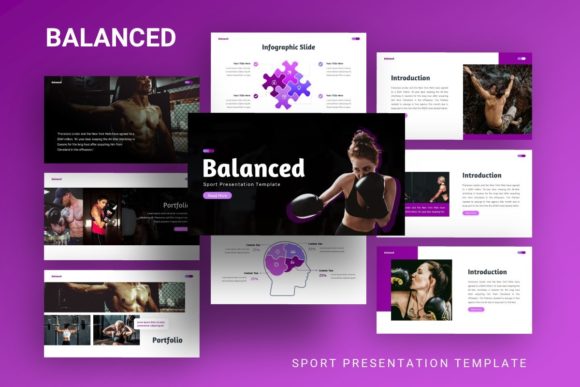 Mastering Visual Communication with the Balanced and Balanced Sport Presentation Templates