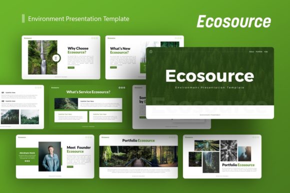 Mastering Visual Storytelling: A Comprehensive Guide to the Ecosource Environment Presentation Template