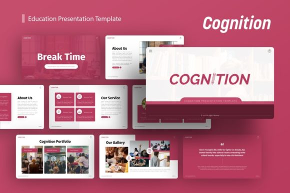 Maximizing Visual Impact with the Cognition Presentation Template for Business and Education