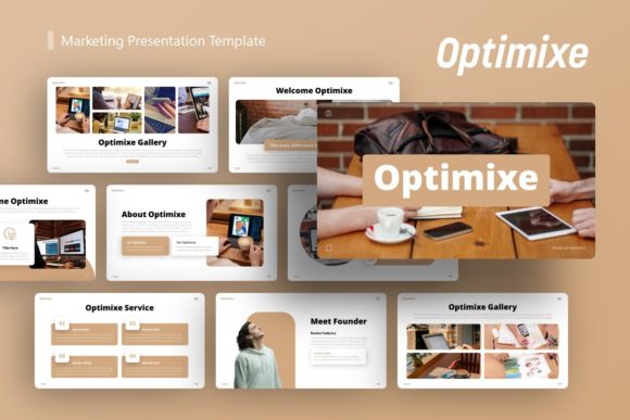 Optimixe Presentation Template: A Versatile Framework for Professional Visual Communication