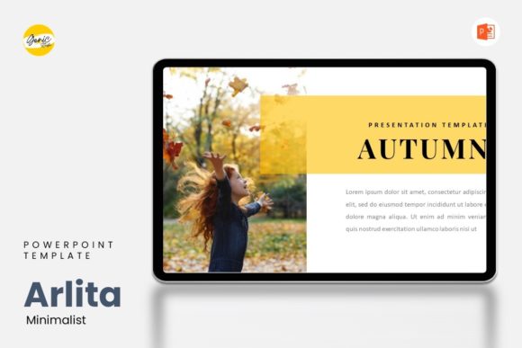 Powerpoint Template - Autumn Season: Elevating Presentations with Warmth and Clarity