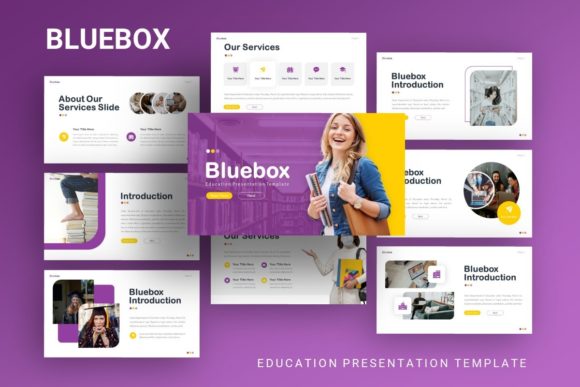 Presentation Template - Bluebox: A Versatile Solution for Professional Visual Communication