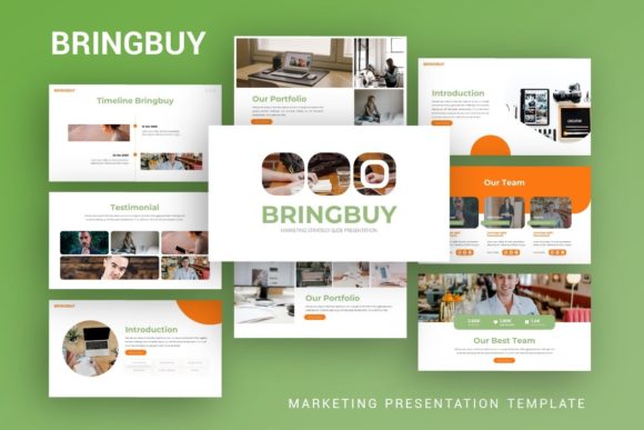 Presentation Template - Bringbuy: Integrating Professional Design into Your Workflow