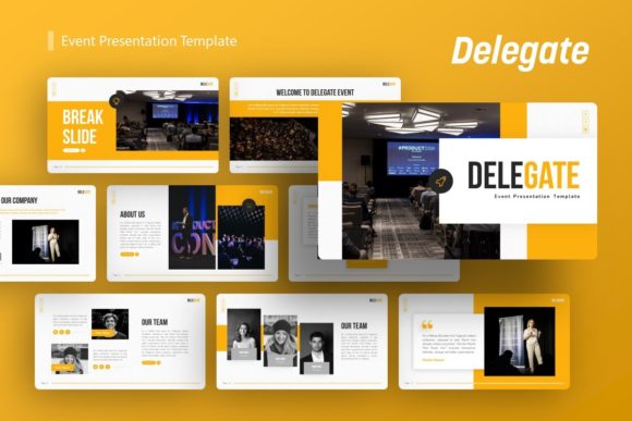 Presentation Template - Delegate: Design Guide