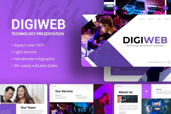 Presentation Template - Digiweb: A Practical Guide to Modern Slide Design