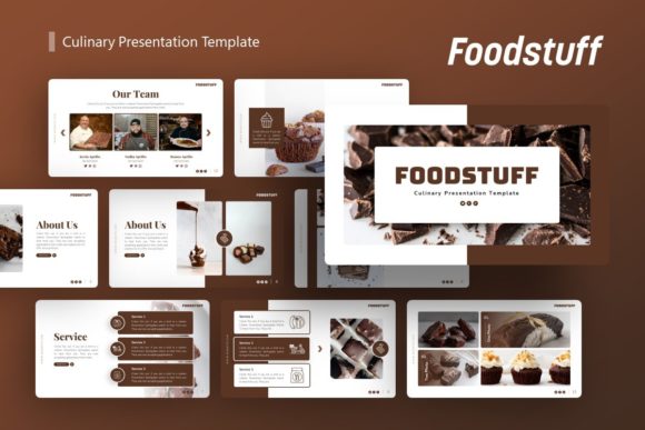 Presentation Template - Foodstuff: Visual Storytelling
