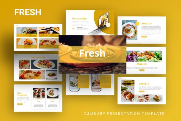 Presentation Template - Fresh: Elevate Your Visual Story