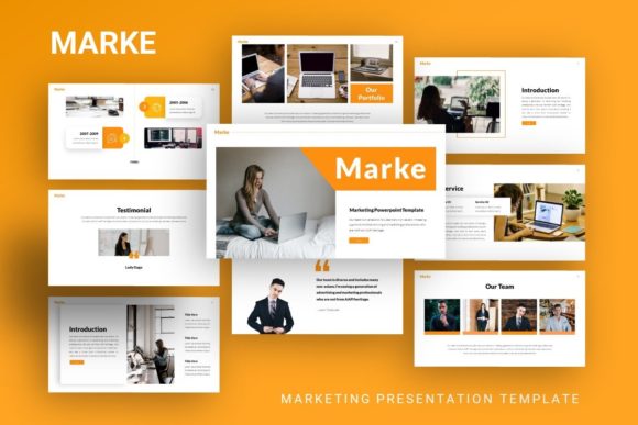 Presentation Template - Marke: A Versatile Design Tool