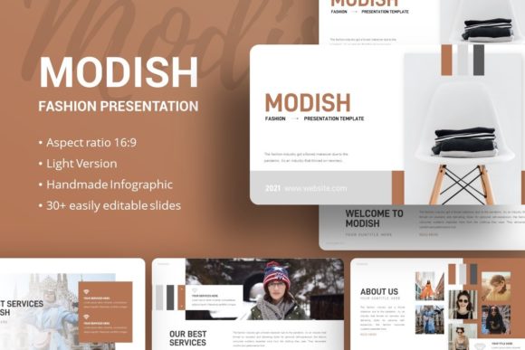 Presentation Template - Modish: A Versatile Design Asset for Modern Professionals
