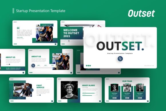 Presentation Template - Outset: A Practical Asset for Startup and Corporate Decks