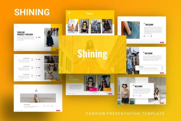 Presentation Template - Shining: Elevating Visual Storytelling for Modern Professionals