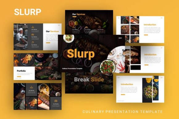 Presentation Template - Slurp: Elevating Visual Storytelling for Modern Professionals