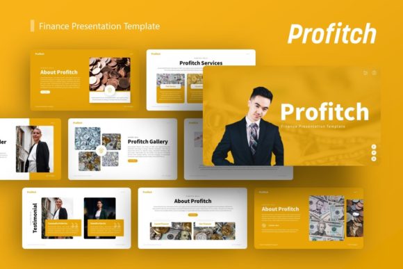 Profitch Finance Presentation Template