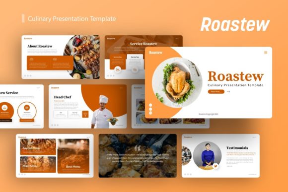Roastew Presentation Template: A Versatile Design Tool